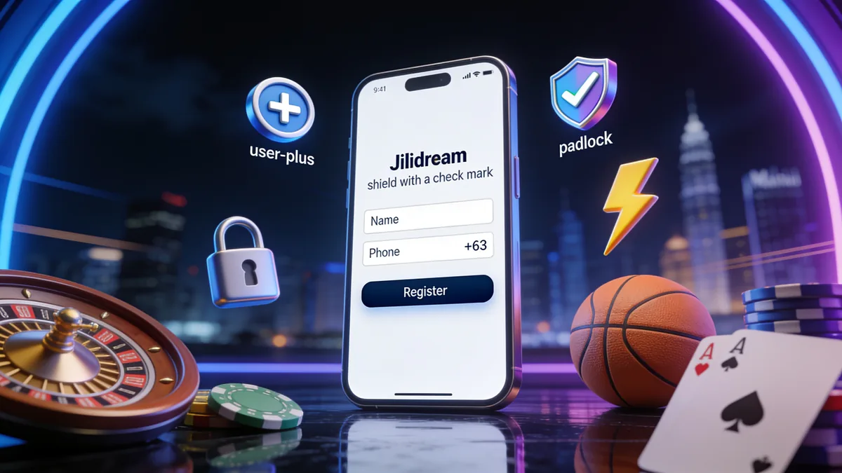 Getting Started: Registration and Login — jilidream in the Philippines