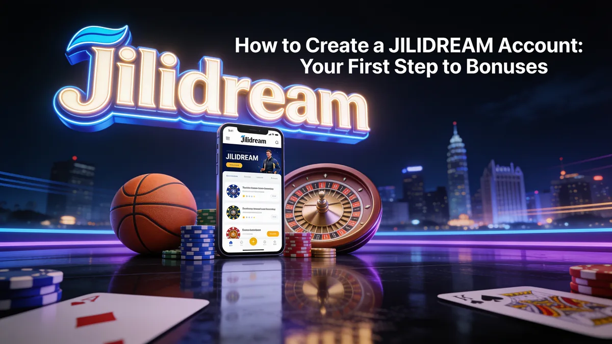 How to Create a JILIDREAM Account: Your First Step to Bonuses for players in the Philippines